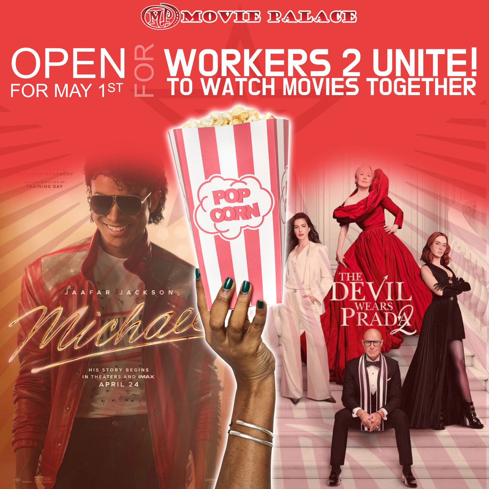 Movie Palace is Open on Friday